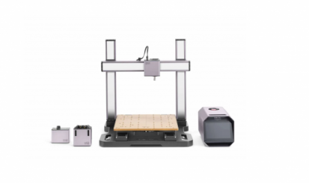 Imprimanta 3D Snapmaker Artisan 3DP – sistem IDEX cu doua capete de printare, volum mare 400×400×400mm, conectivitate Wi-Fi si USB