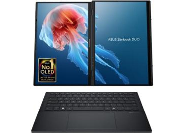 Laptop Asus Zenbook Duo, UX8406CA-QL118X, 14.0-inch, FHD (1920 x 1200)OLED 16:10 aspect ratio, Intel® Core™ Ultra 7 Processor 255H
