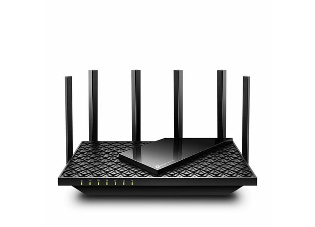 Router TP Link Archer AXE75 WiFi 6E AXE5400 vedere frontala