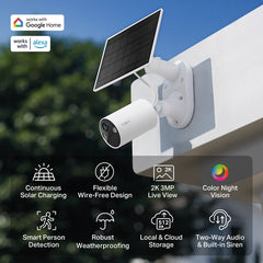 Cameră TP-Link pentru exterior cu protecție IP65