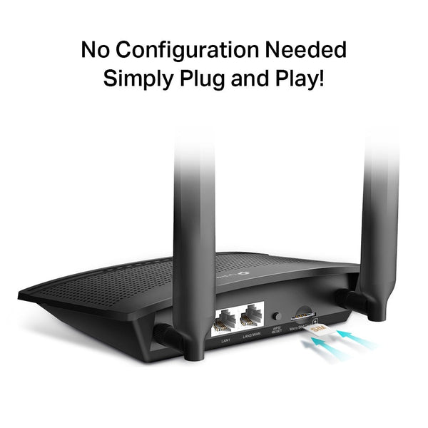 Router TP Link TL MR100 slot micro SIM