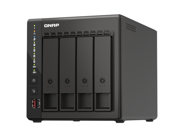 NAS QNAP 453E 4BAY 2.6GHZ TWR SATA - TS-453E-8G