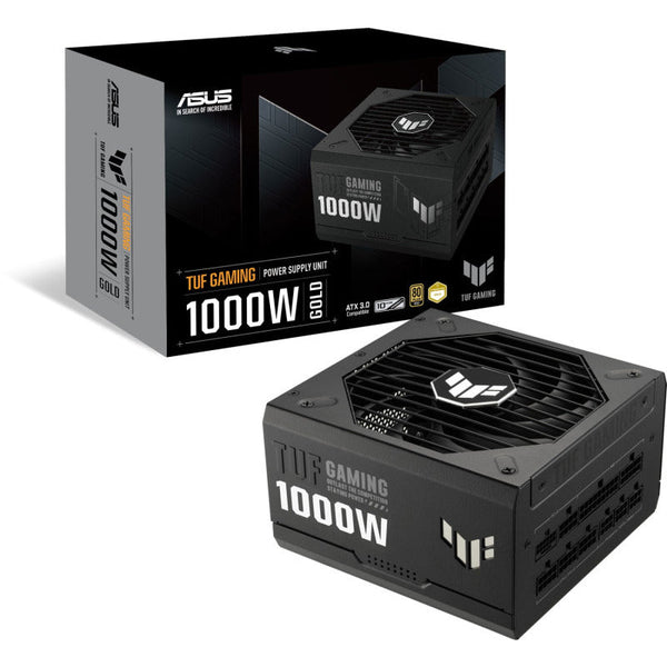 Sursă de alimentare ASUS TUF GAMING 1000W – 80+ Gold, ATX 3.0, Full Modulară, ventilator 135 mm, eficiență 92%