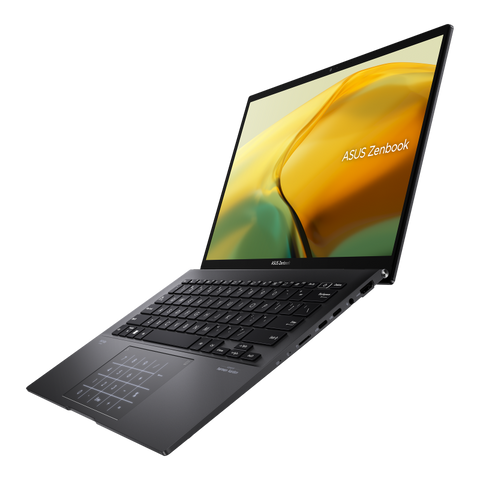 Laptop ASUS ZenBook 14 OLED UM3402YA-KM175W, AMD Ryzen 7 5825U, 14inch, RAM 16GB, SSD 1TB, AMD Radeon Graphics, Windows 11, Negru