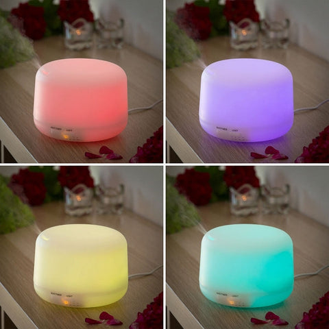UMIDIFICATOR CU DIFUZOR DE AROMĂ CU LED MULTICOLOR STELOURED INNOVAGOODS