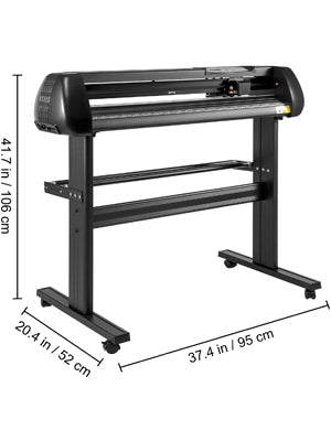 Mașină de tăiat vinil VEVOR 28”