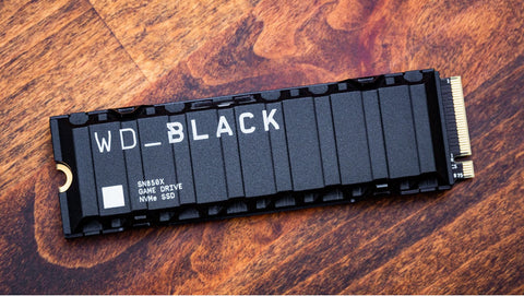 WD Black SN850X 8TB montat pe placa de baza