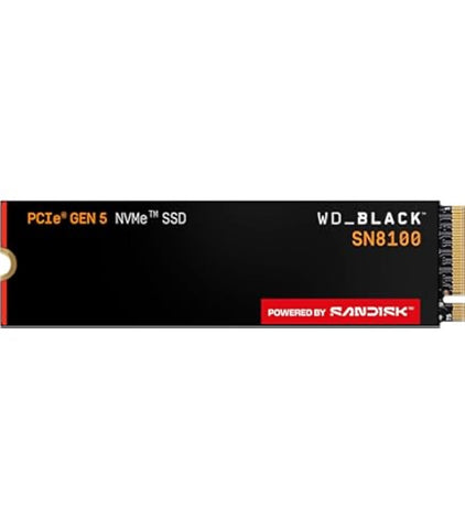 WD Black SN850X 8TB detaliu modul M.2