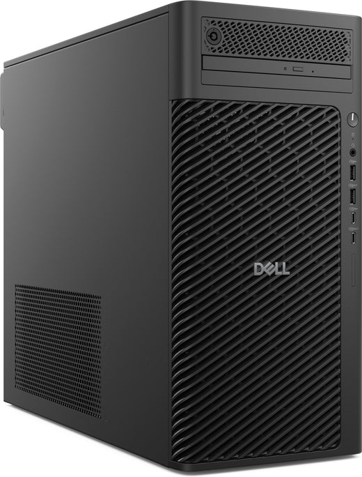 Workstation Dell Pro Max Tower T2 FCT2250 vedere frontală pentru aplicații profesionale
