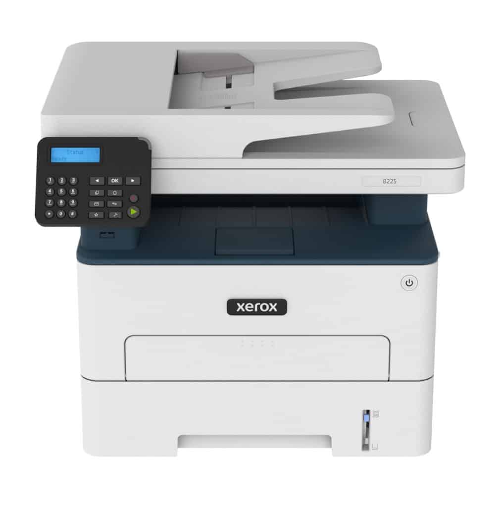 Xerox B225V_DNI Multifunctională laser monocrom A4, 34 ppm, duplex automat, 512 MB RAM, 6,4 s prima paginaWi-Fi Direct