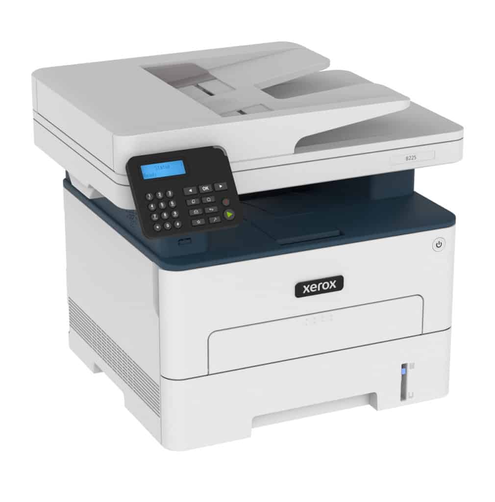 Xerox B225V_DNI Multifunctională laser monocrom A4, 34 ppm, duplex automat, 512 MB RAM, 6,4 s prima paginaWi-Fi Direct
