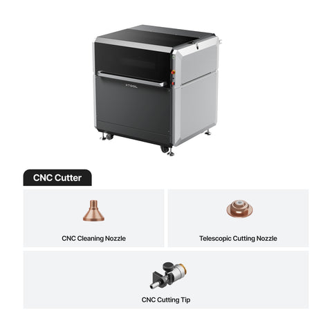 xTool MetalFab CNC Cutter compatibil cu fiber laser 800W și 1200W