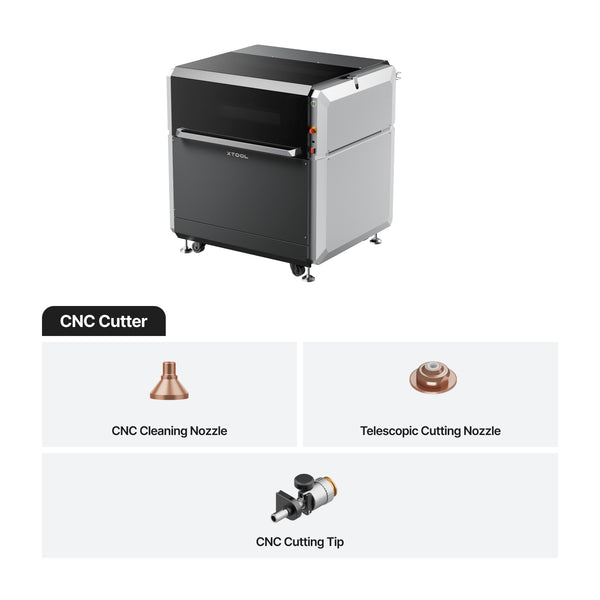 xTool MetalFab CNC Cutter compatibil cu fiber laser 800W și 1200W