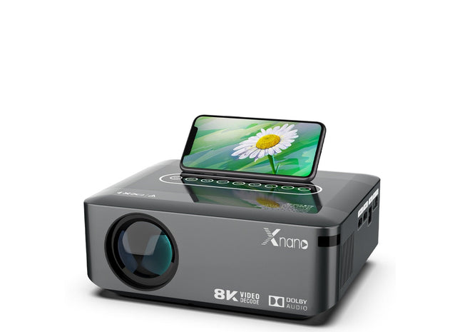 Video Projector Transpeed Full HD HDR10+, 300ANSI LED, Android, 12000 Lumens, Dual WiFi, 4K Compatible